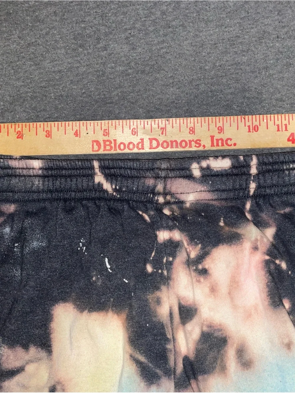 Kids butter destroyed Tie-Dye Black Jogger Pants - Multicolor